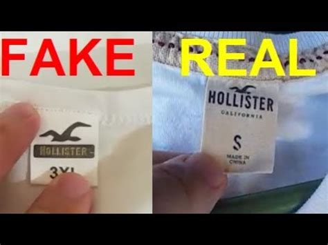 how to tell fake hollister clothes|How to Spot Fake Designer Clothes Without Falling Prey.